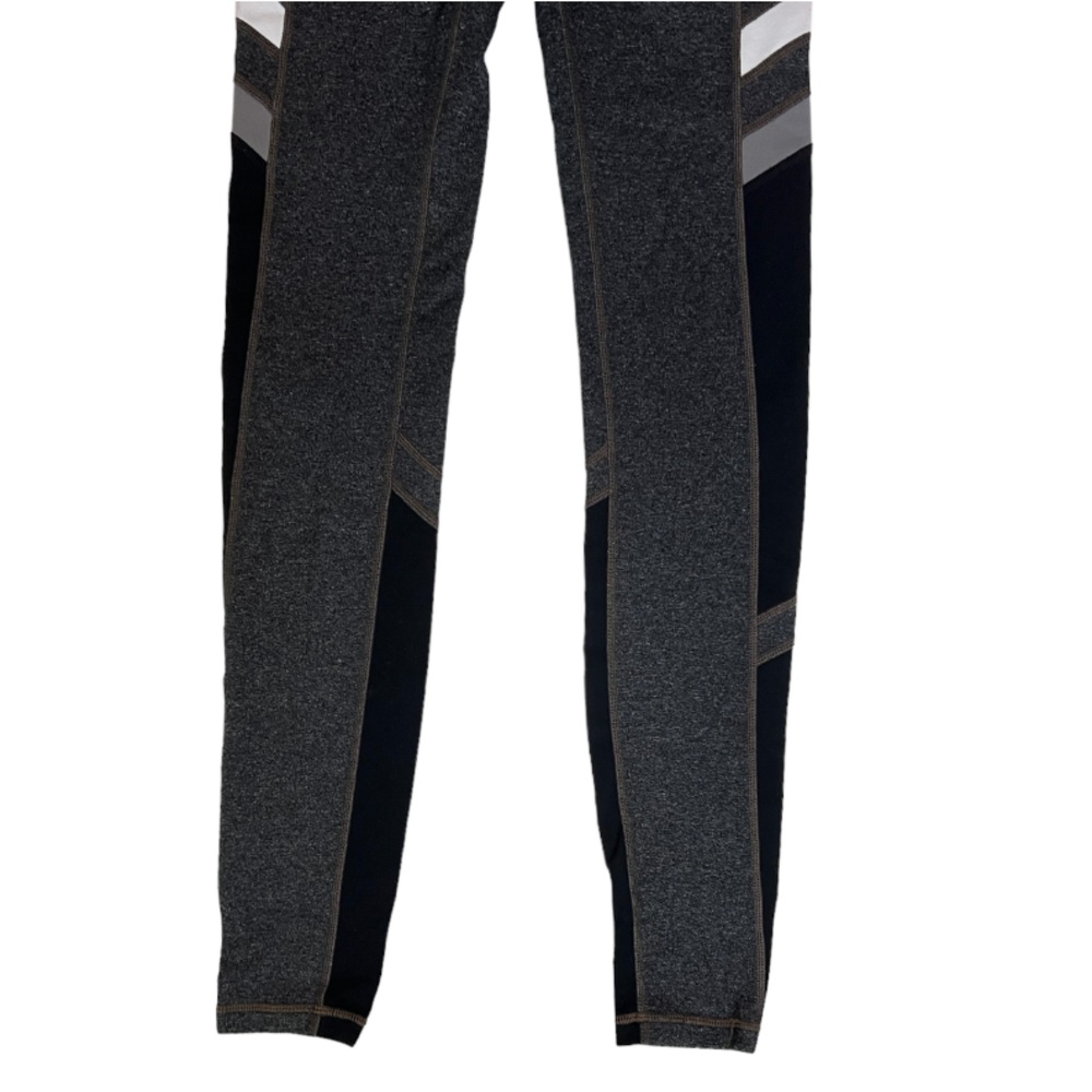 Gap Fit Black G fast Side Stripe Leggings activewear yoga - Picture 4 of 8